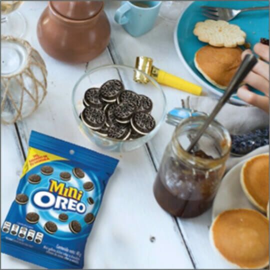 Oreo Mini Galleta de Chocolate con Vainilla 40 g 3 Oreo Mini Galleta de Chocolate con Vainilla 40 g