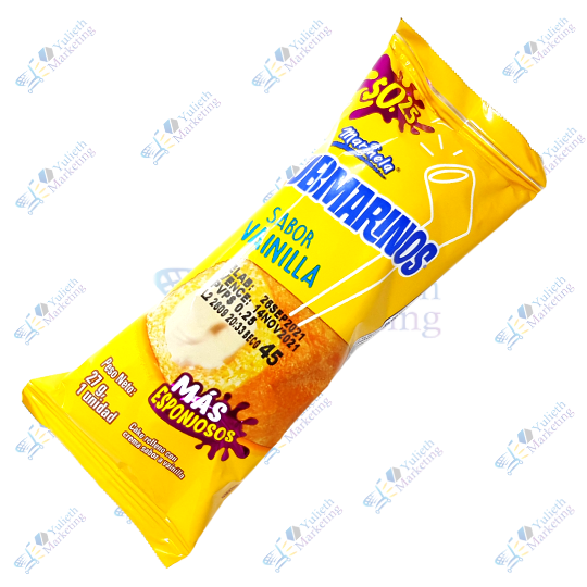 Marinela Submarinos Pancakes Rellenos de Vainilla 27 g 1 Marinela Submarinos Pancakes Rellenos de Vainilla 27 g