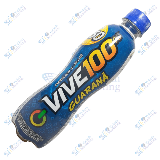 Vive 100 % Bebida Energizante Guaraná 365 ml