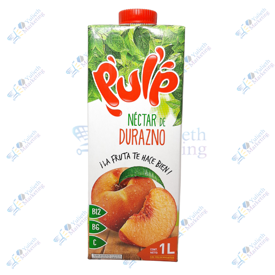 Pulp Jugo en Néctar de Durazno 1 lt 1 Pulp Jugo en Néctar de Durazno 1 lt