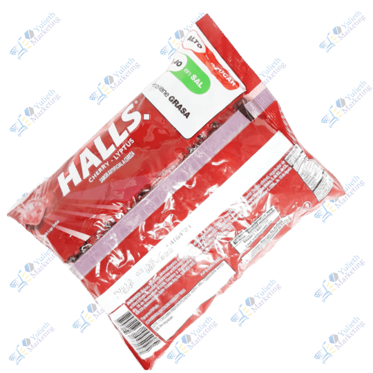 Halls Cherry Lyptus Caramelo Duro Funda x 100 u 300 g 2 Pony Malta Bebida de Malta Sin Alcohol 1 lt