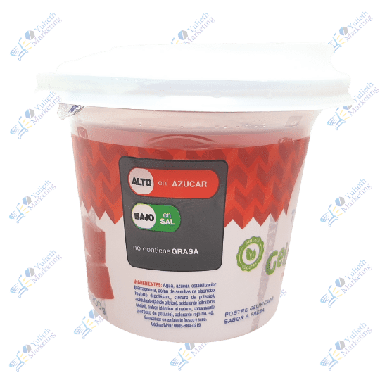 Toni Gelatoni Gelatina en Postre de Fresa 200 ml 3 Toni Gelatoni Gelatina en Postre de Fresa 200 ml