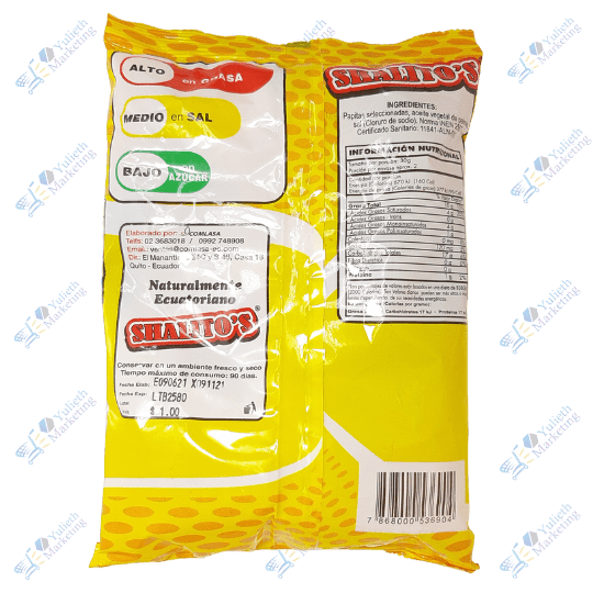 Shalitos Papas Fritas en Hojuelas 100 gr 2 Shalitos Papas Fritas en Hojuelas 100 gr