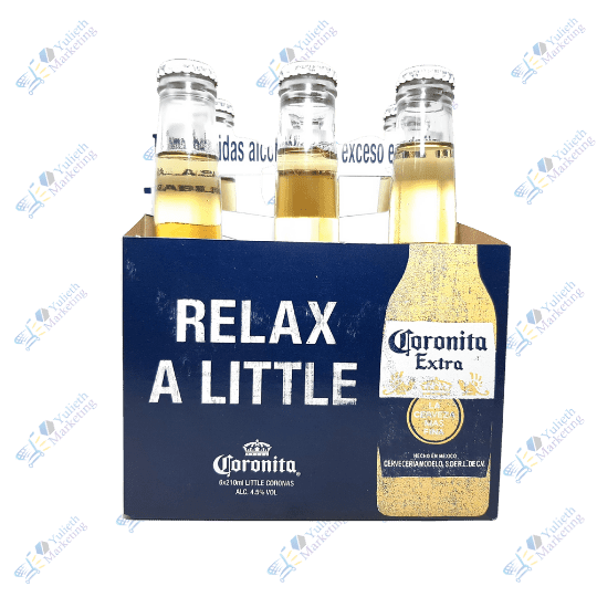 Coronita Extra Cerveza Botella 210 ml Packx6u