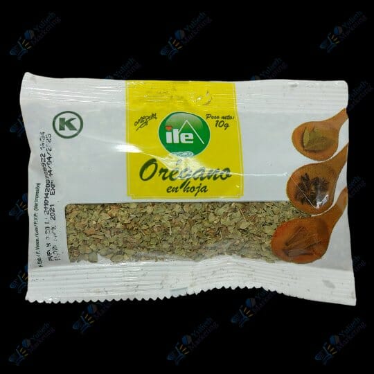Ile Orégano Hoja Sachet 10 g