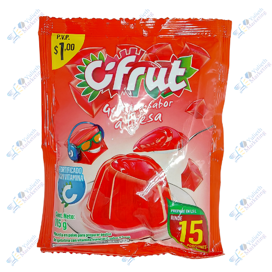 Aje Cifrut Gelatina en Polvo Fresa 115 g