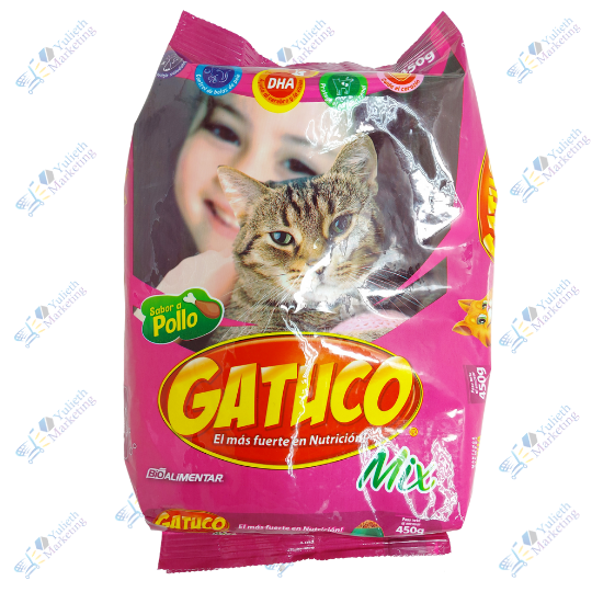 Gatuco Comida para Gatos Sabor a Pollo 450 g