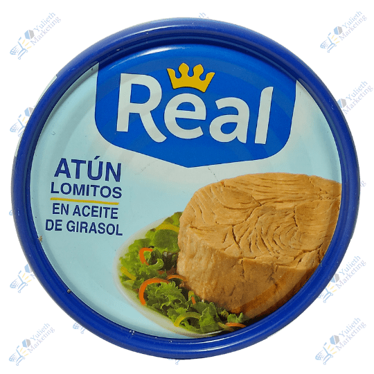 Real Lomitos de Atún en Aceite de Girasol 350 g 1 Real Lomitos de Atún en Aceite de Girasol 350 g