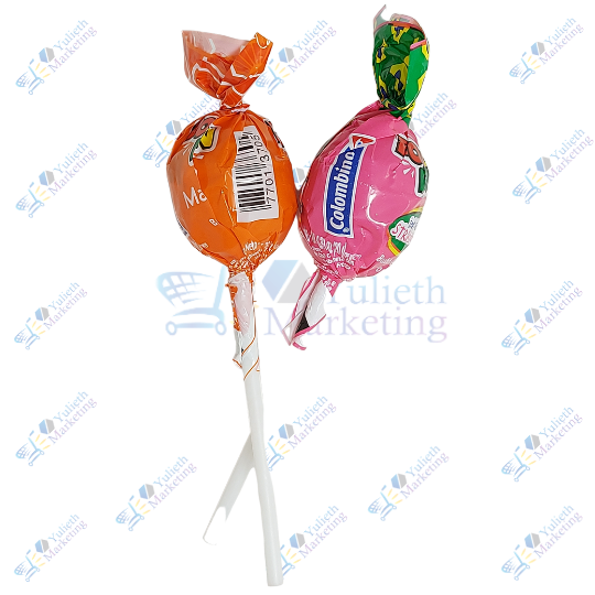 Colombina Bon Bon Bum Chupetes Saborizados Surtido x u 20 g 2 Colombina Bon Bon Bum Chupetes Saborizados Surtido x u 20 g