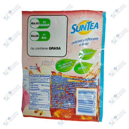 Suntea Te Saborizado en Polvo Manzana 1.5 L Sachet 30 g 2 Suntea Te Saborizado en Polvo Manzana 1.5 L Sachet 30 g