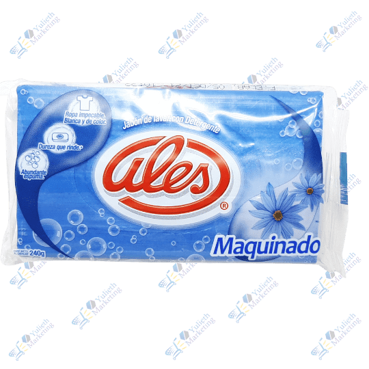 Ales Jabón en Barra Multiusos Maquinado Azul 240 g