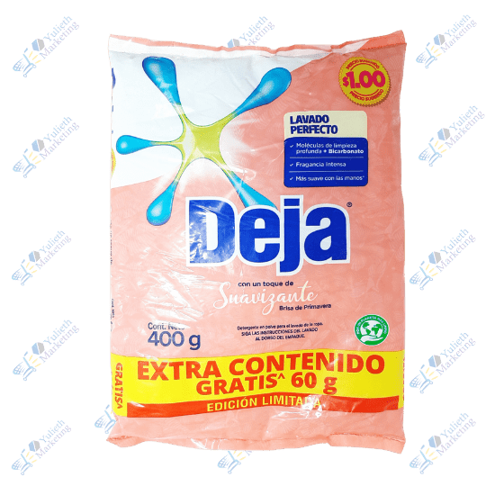 Deja Detergente en Polvo Suavizante 370 g
