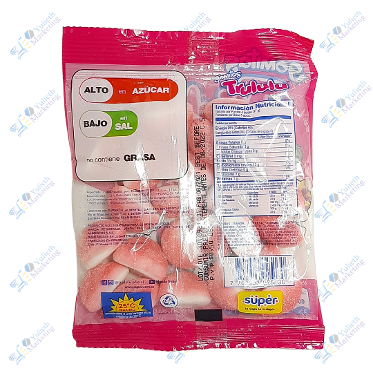 Super Trululu Fresitas Gomitas Saborizadas de Fresa 90 g 2 Super Trululu Fresitas Gomitas Saborizadas de Fresa 90 g