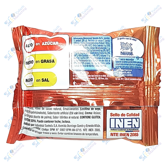 Nestlé Tango Clásico Galleta de Chocolate 25 g 2 Nestlé Tango Clásico Galleta de Chocolate 25 gr