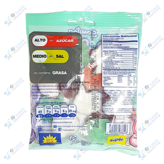 Super Trululu Unicornio Gomitas Saborizadas 80 g 2 Super Trululu Unicornio Gomitas Saborizadas 80 gr