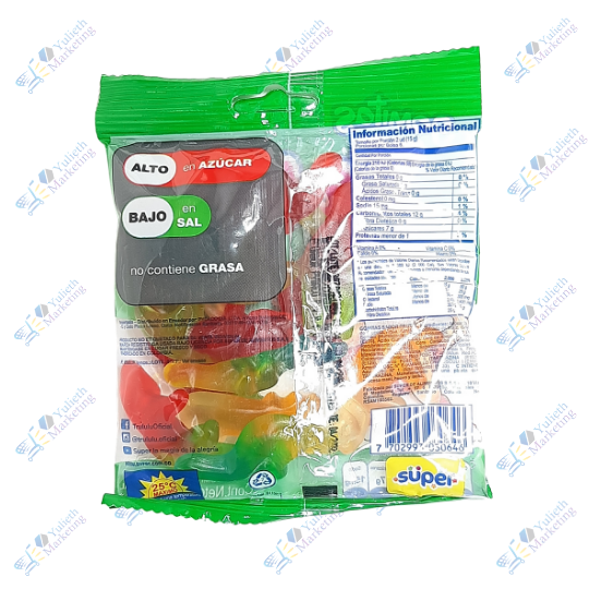 Super Trululu Gomitas Saborizadas Dinoss 90 g 2 Super Trululu Gomitas Dinoss 90 gr