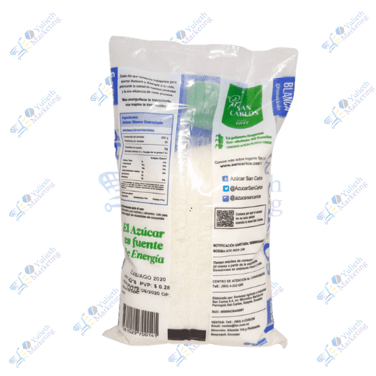 San Carlos Azúcar Blanca granulada 250 g 2 San Carlos Azúcar Blanca 250 gr