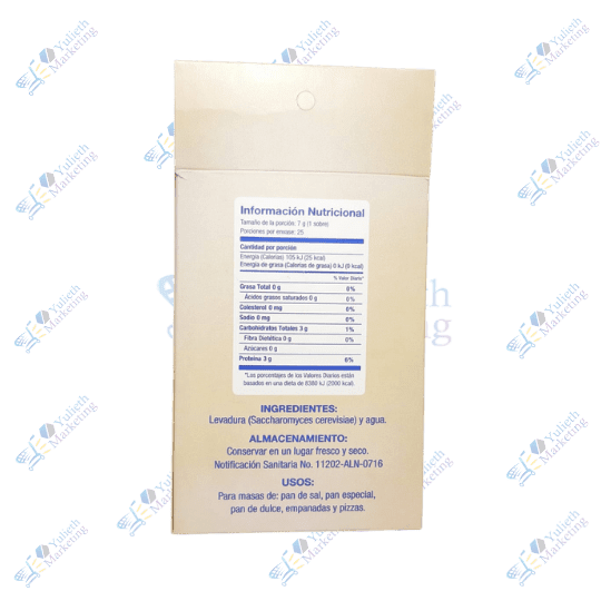 Levapan La Repostería Levadura Activa Seca Pack x 25 u 7g 175 g 2 Levapan La Repostería Levadura Activa Seca Pack x 25u (7g) 175 gr