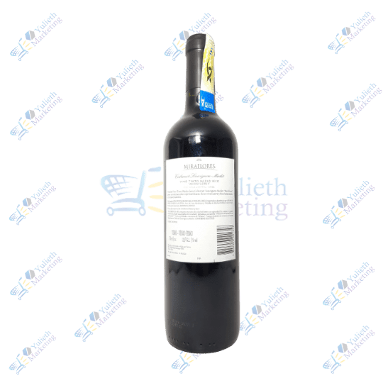 Miraflores Vino Tinto Cabernet Sauvignon 750 ml 2 Miraflores Vino Tinto Cabernet Sauvignon 750 ml