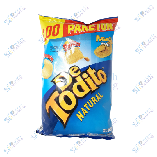 Pepsico De Todito Natural Papas Chifles Chicharrón 90 g