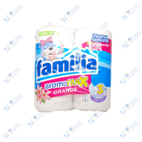Familia Papel Higiénico Aroma x 4