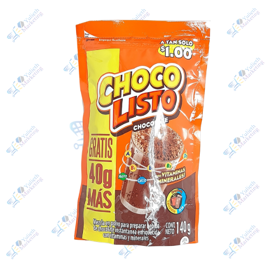Choco Listo Chocolate en Polvo Sachet 140 g