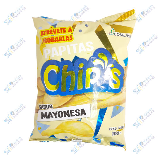Comlasa Chips Papas Fritas Mayonesa 100g