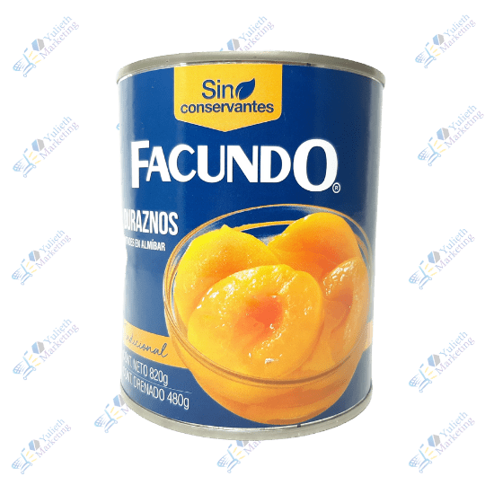 Facundo Duraznos Mitades en Almíbar 820 gr