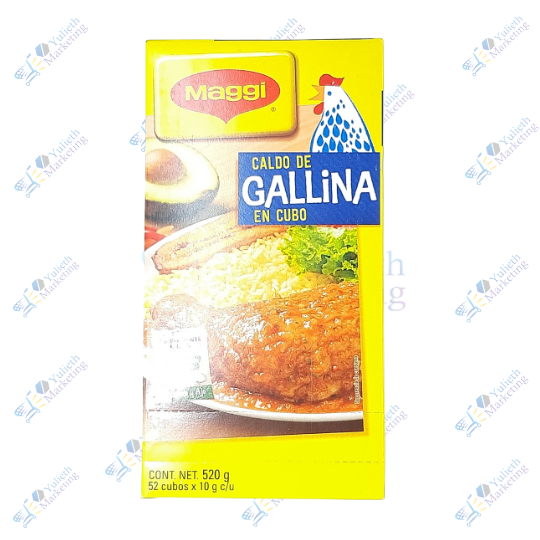 Maggi Caldo de Gallina en Cubo Pack x 2u 20g Display 26u 520g