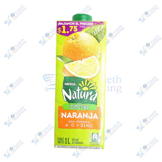 Nestlé Natura Jugo en Néctar de Naranja 1L