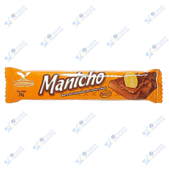 La Universal Chocolate Manicho Barra 28 g 1 La Universal Chocolate Manicho Barra 28 g