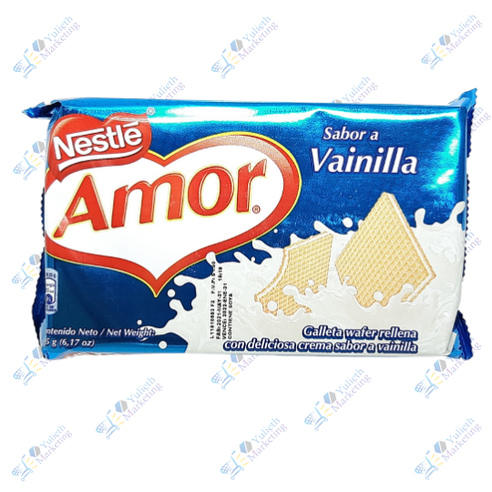 Nestlé Amor Wafer Galleta de Vainilla 175 gr 1 Nestlé Amor Wafer Galleta de Vainilla 175 gr