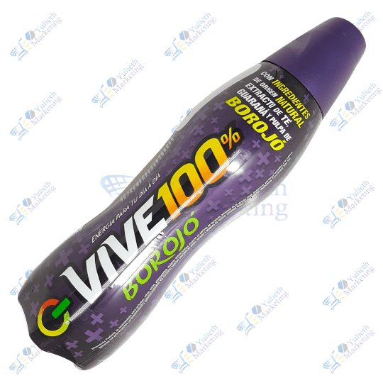 Vive 100% Borojó Bebida Energizante Mora Azul 475 ml