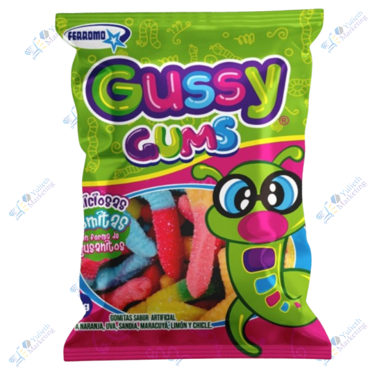 Ferromo Gussy Gums Gomitas Saborizadas Gusanitos 55 g