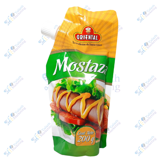 Oriental Mostaza en Doypack 200 g