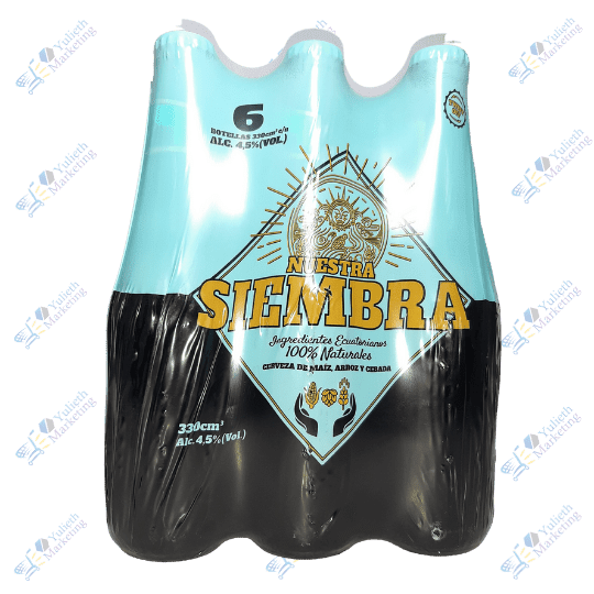 Nuestra Siembra Cerveza 330 ml Packx6u