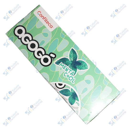 Confiteca Agogo Chicle Saborizado Menta Cool KITx15u PACKx10u 330 g