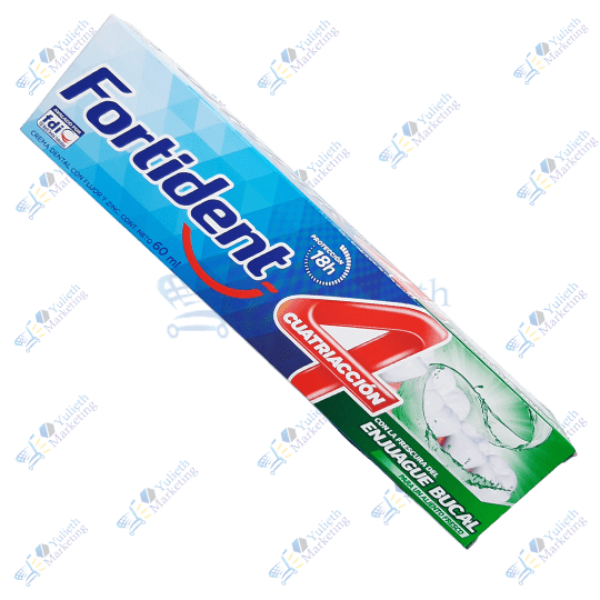 Fortident Crema Dental Enjuague Bucal 60ml
