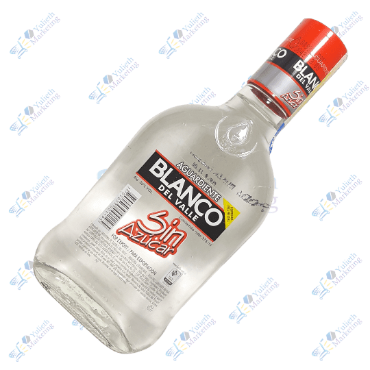 Del Valle Aguardiente Blanco Sin Azúcar 375 ml