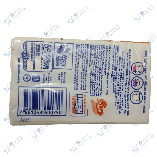 Lava Todo Naranja Mandarina Jabón en Barra Multiusos 245 g 2 Lava Todo Naranja Mandarina Jabón en Barra Multiusos 245 g