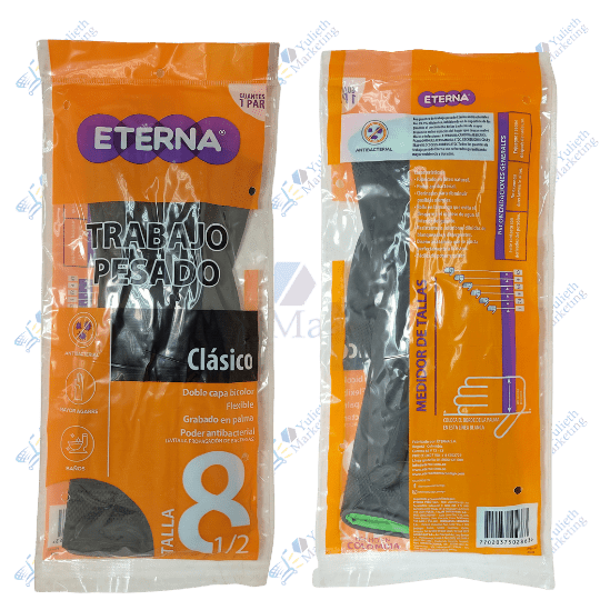 Eterna Guantes Multiusos Trabajo Pesado Talla 8,5