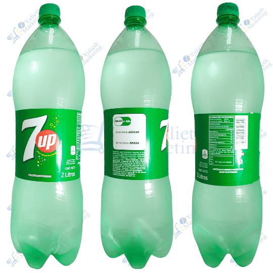7Up Seven Up Gaseosa Limón 2L