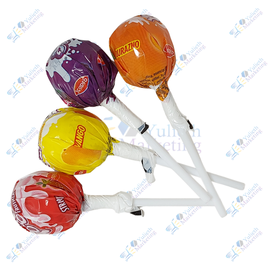 Icapeb Yoguiño Chupetes Saborizados Surtidos x u 20 g