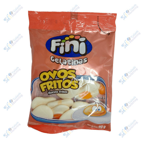Fini Gomitas Saborizadas Gelatinas Ovos Fritos Sabor Tutti Frutti 90 g