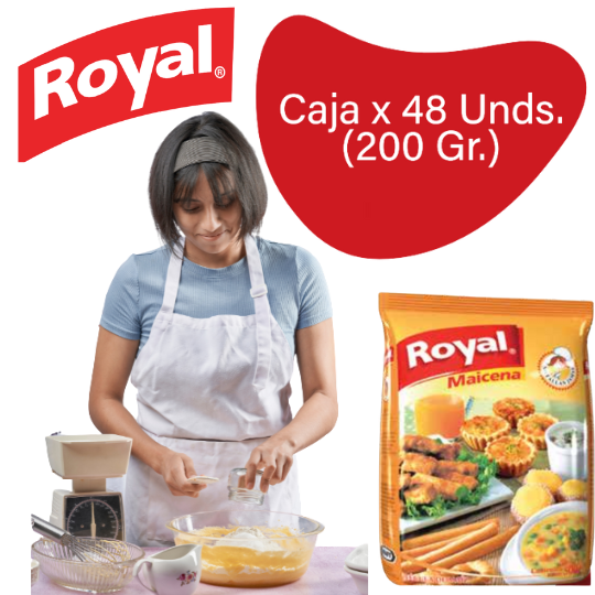 Royal Maicena Caja 48x200g AND