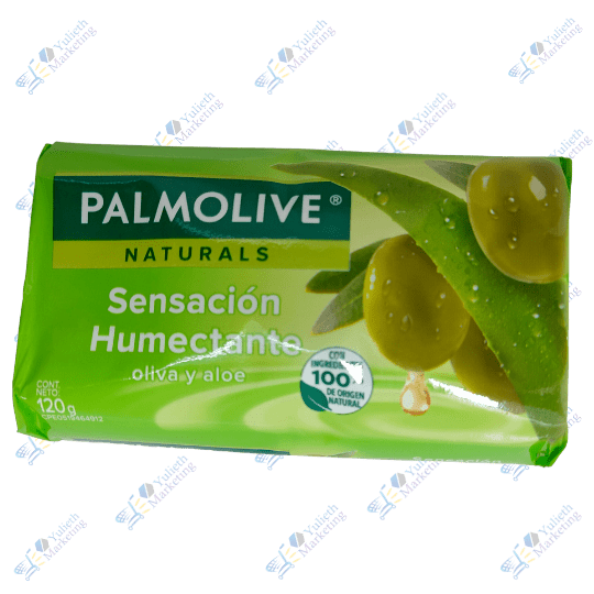 Palmolive Jabón de Tocador Humectante Oliva y Aloe 120 g 1 Palmolive Jabón de Tocador Humectante Oliva y Aloe 120 g