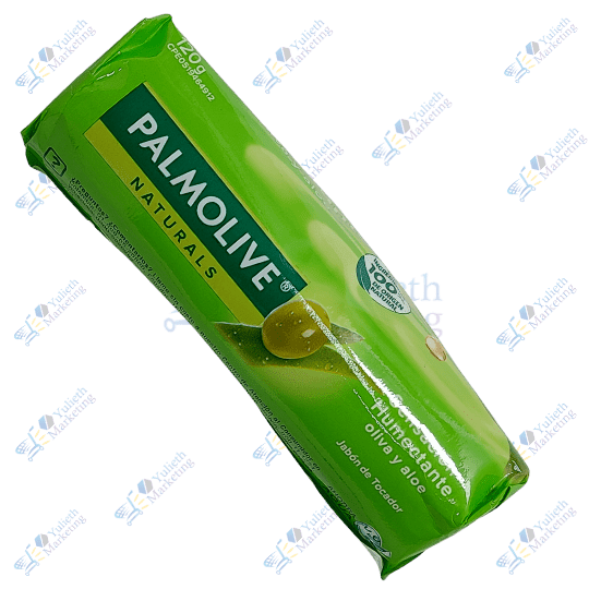 Palmolive Jabón de Tocador Humectante Oliva y Aloe 120 g 3 Palmolive Jabón de Tocador Humectante Oliva y Aloe 120 g