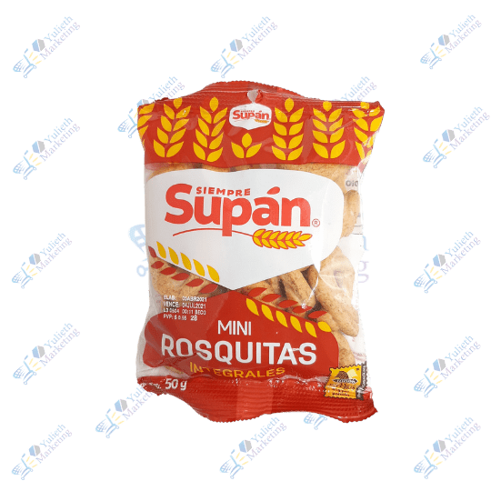 Supán Mini Rosquitas Integral 50 gr