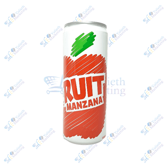 Fruit Gaseosa Manzana Lata 330 ml