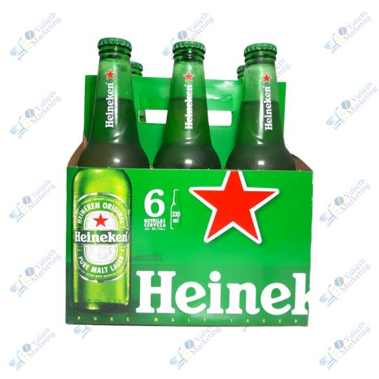 Heineken Cerveza Premium 330 ml x 6u